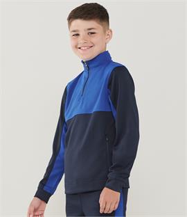 Finden and Hales Kids 1/4 Zip Tracksuit Top